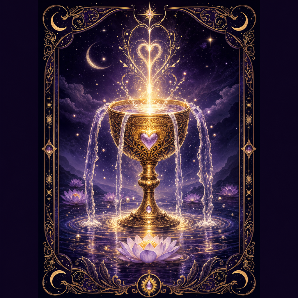 Ace of Cups — Upright