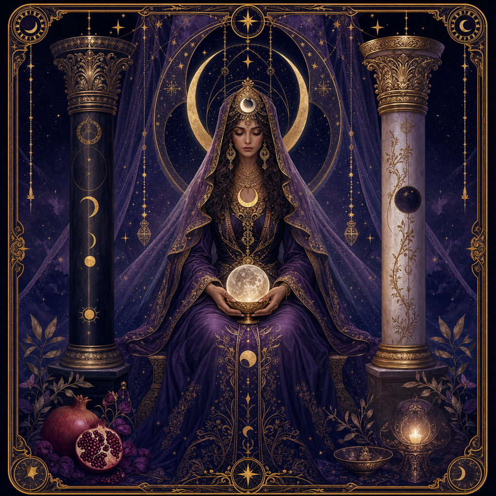 The High Priestess — Upright